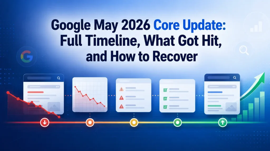 Digital Marketing Agency in Dubai Google May 2026 Core Update
