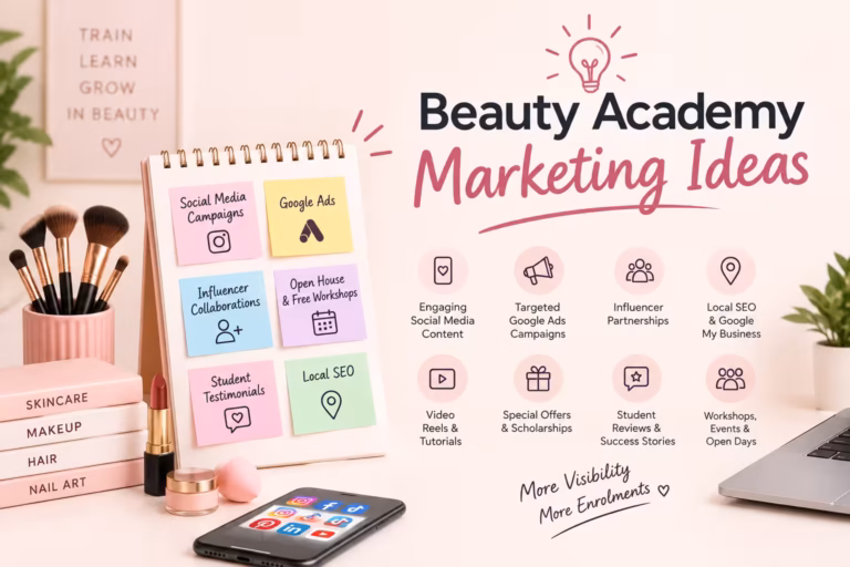 Beauty Academy Marketing Ideas