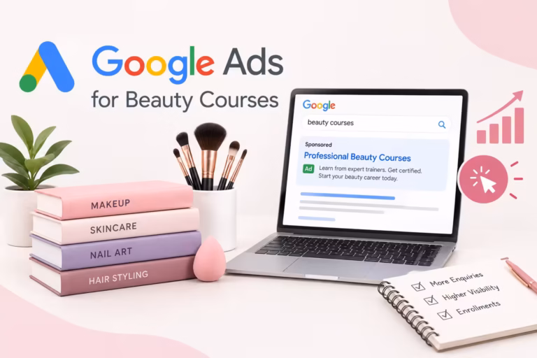 Google Ads for Beauty Courses