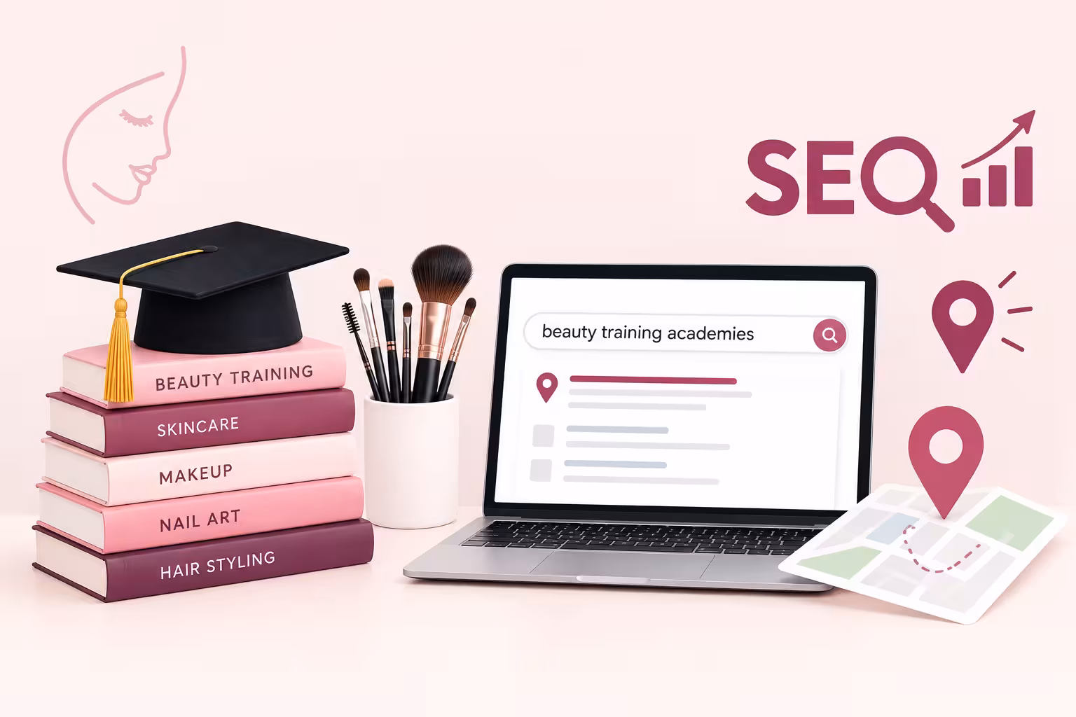SEO for beauty training academies